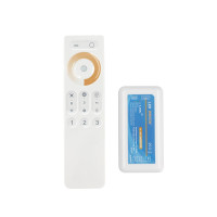 W+WW Контроллер RF 2-канальный 12A 2.4G DC12-24V Радио - Сенсорный 11 кнопок